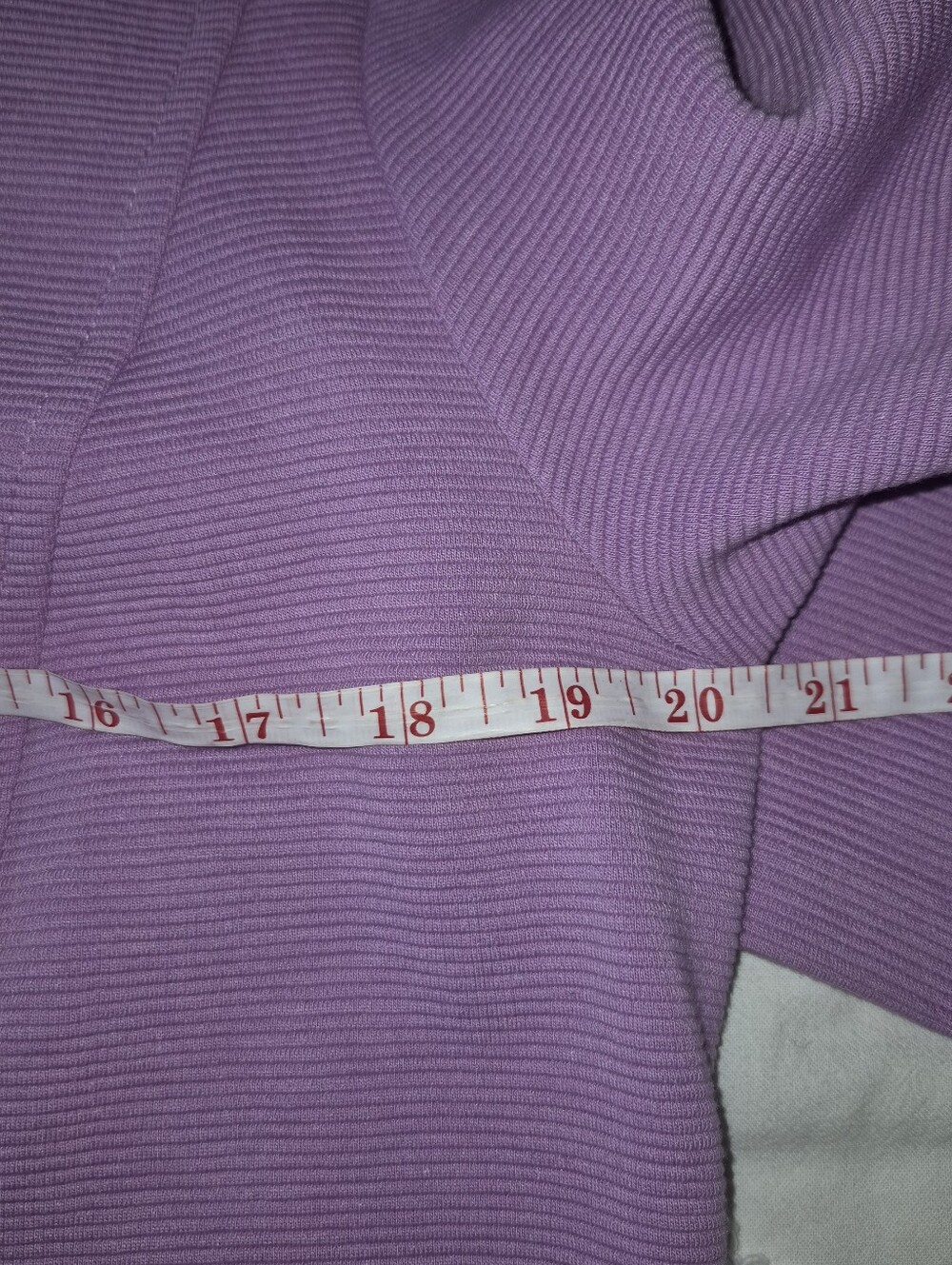 Boden Lilac Ribbed Shift Dress size 12 - Picture 7 of 8